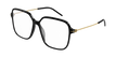 001 black gold transparen